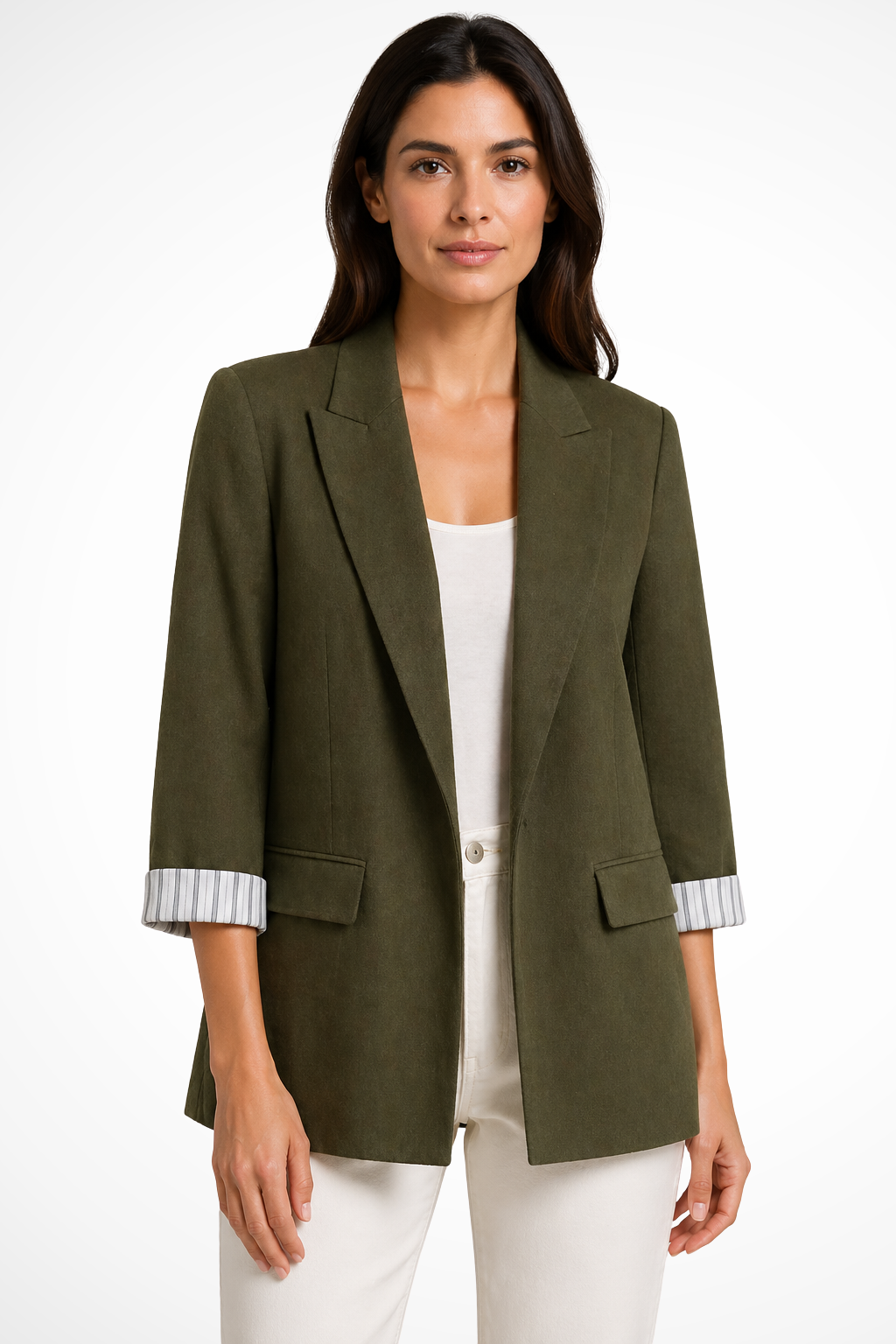 Vienna Women's Oversized Blazer - close-up detail