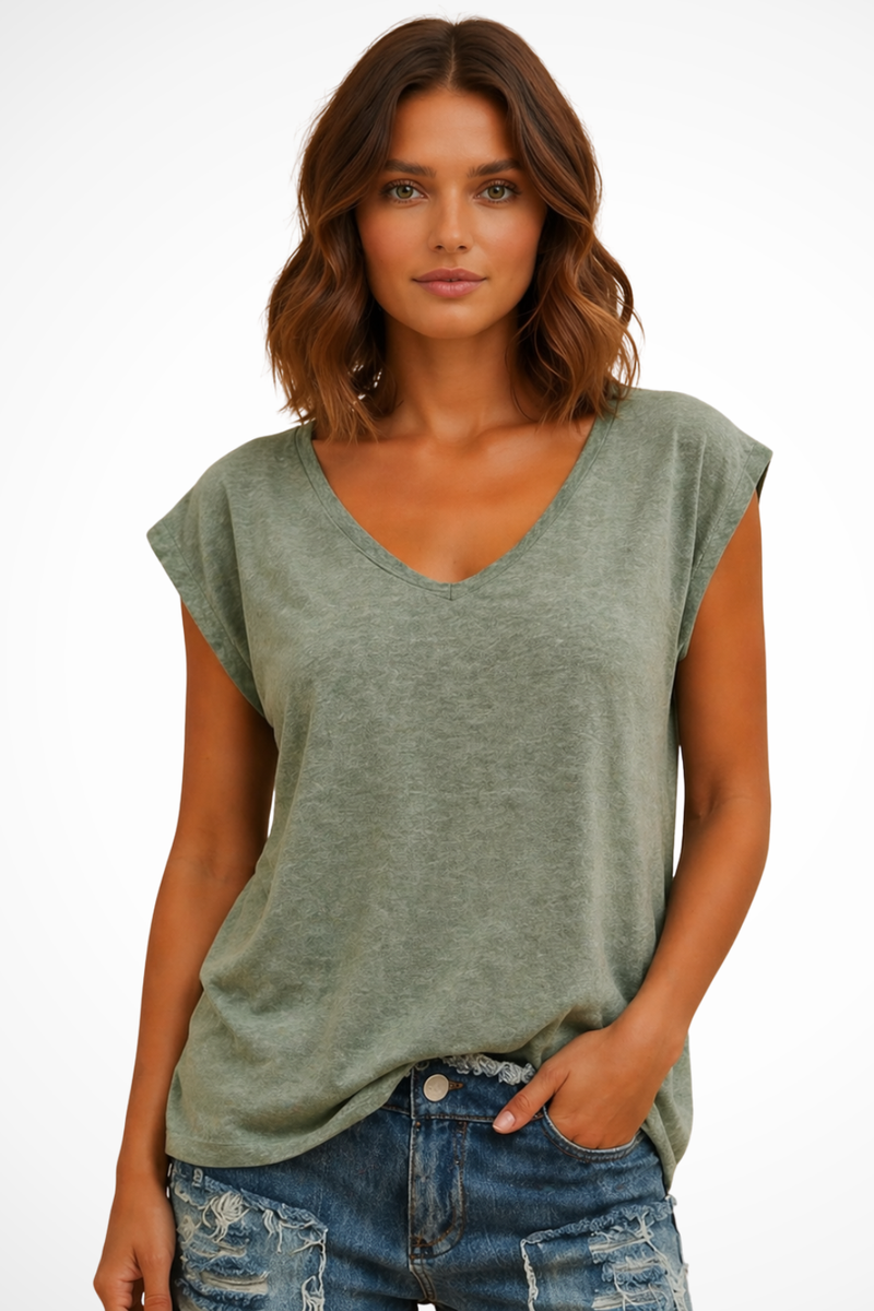 Sable Women's Camisole | Relaxed Fit, V-neck, Sleeveless