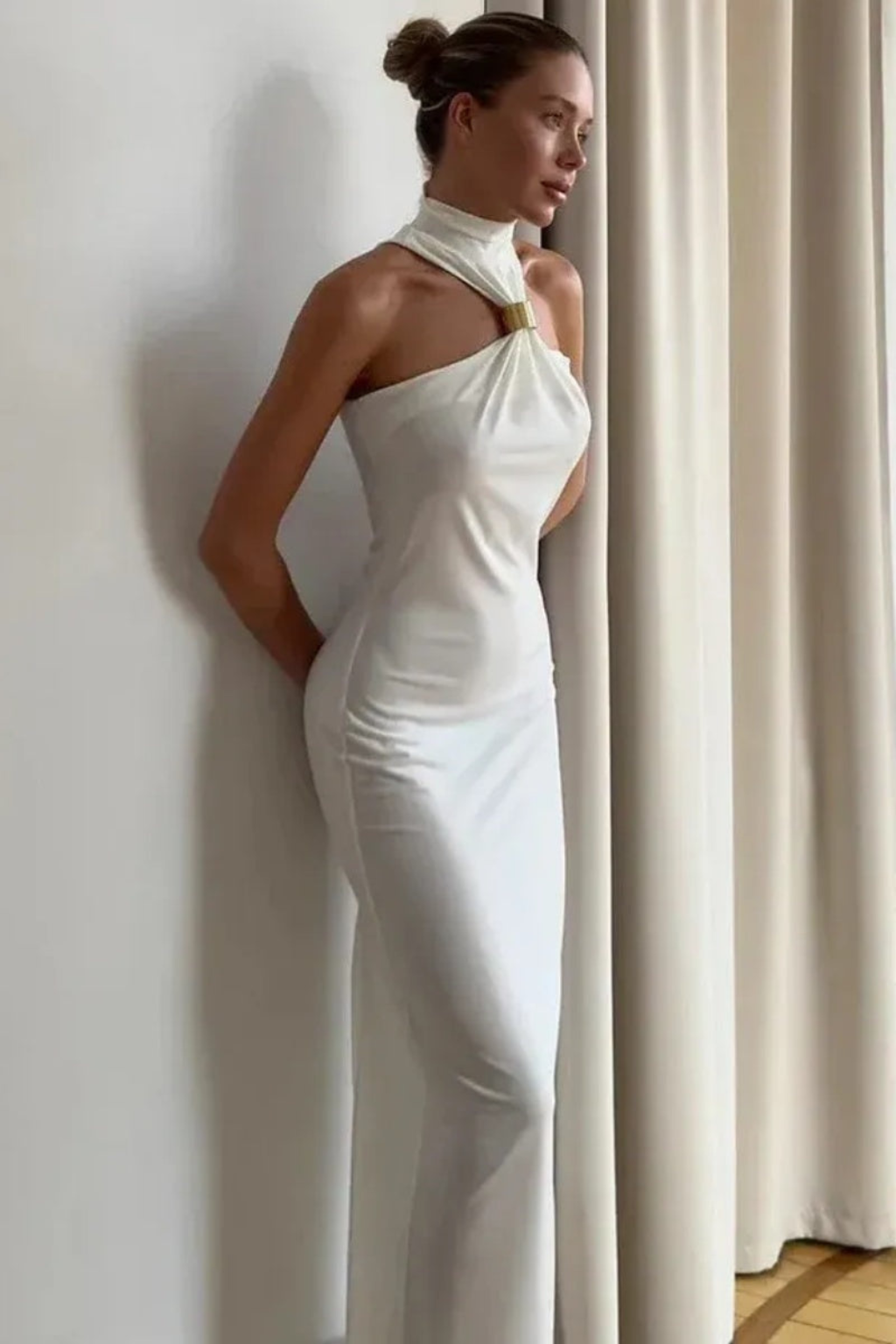 Odette Women's Maxi Dress - flat lay
