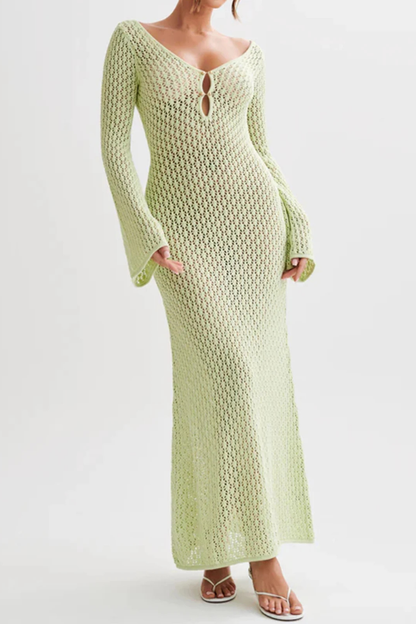 Eloise Women's Maxi Dress - close-up detail