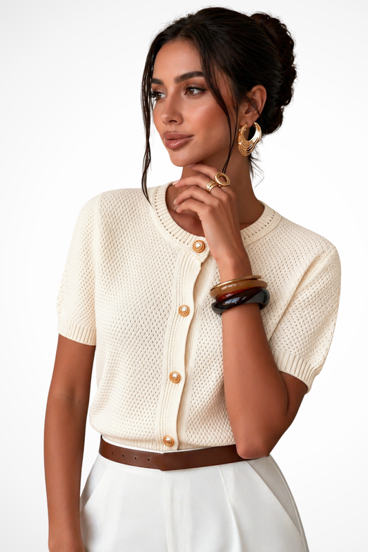 Cleo Women's Cardigan - styled view