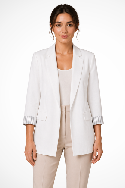Vienna Women's Oversized Blazer - back view