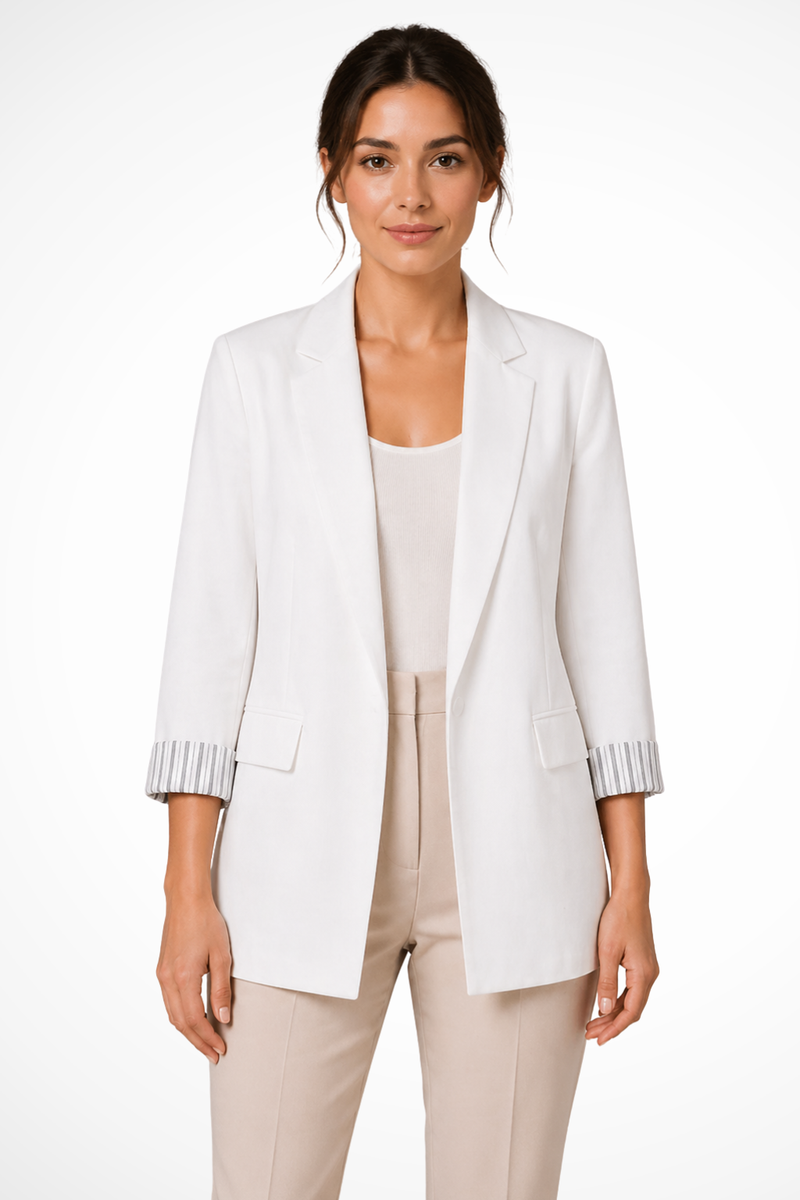 Vienna Women's Oversized Blazer - back view