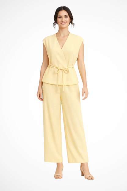 Cosima Women's Wide Leg Trousers - front view