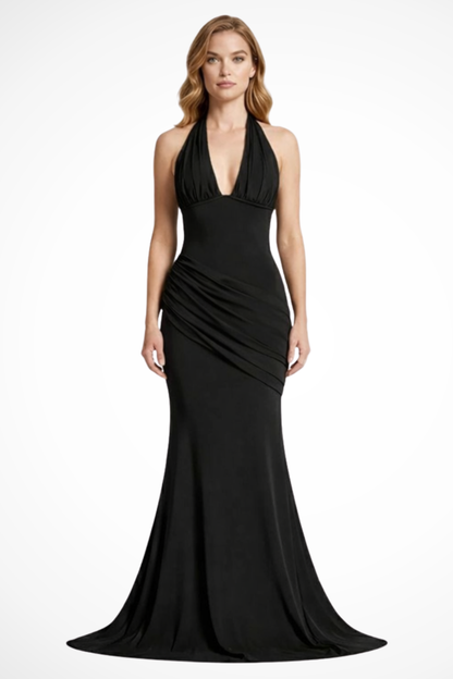 Yvette Women's Maxi Dress - back view