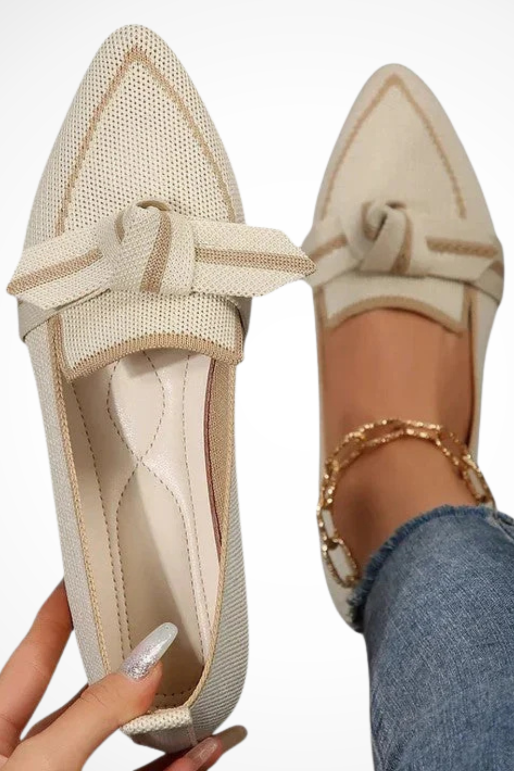 Nell Women's Loafers - styled view
