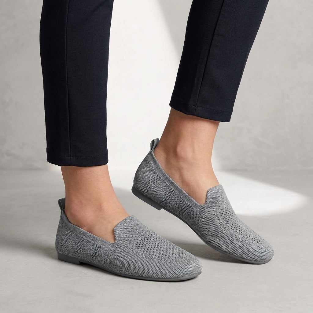 Quinn Women's Loafers - fabric and finish detail