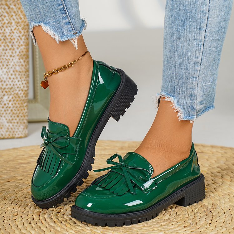 Yvette Women's Loafers | Classic, Fringe