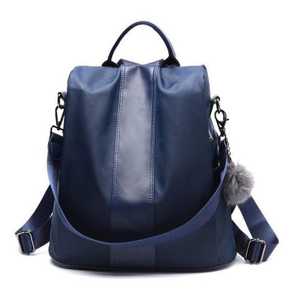 Thea Women's Backpack - fabric and finish detail