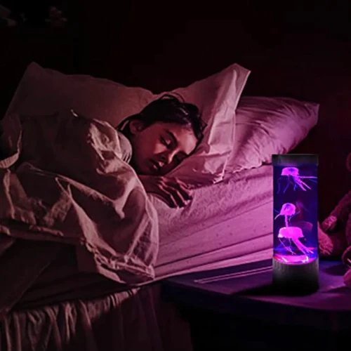 Ember LED Night Light - styled view