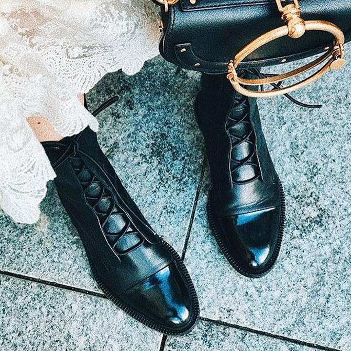 Cosima Women's Ankle Boots - shown in use