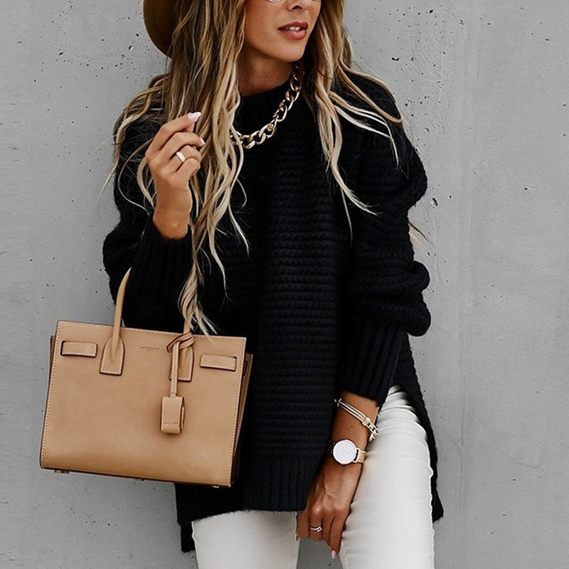 Ivy Women's Oversized Sweater - back view
