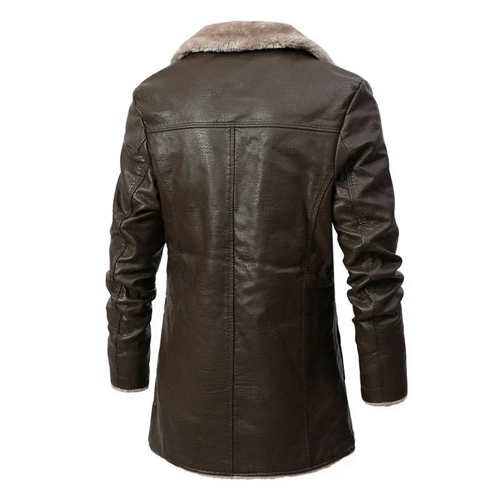Otis Men's Trench Coat - back view