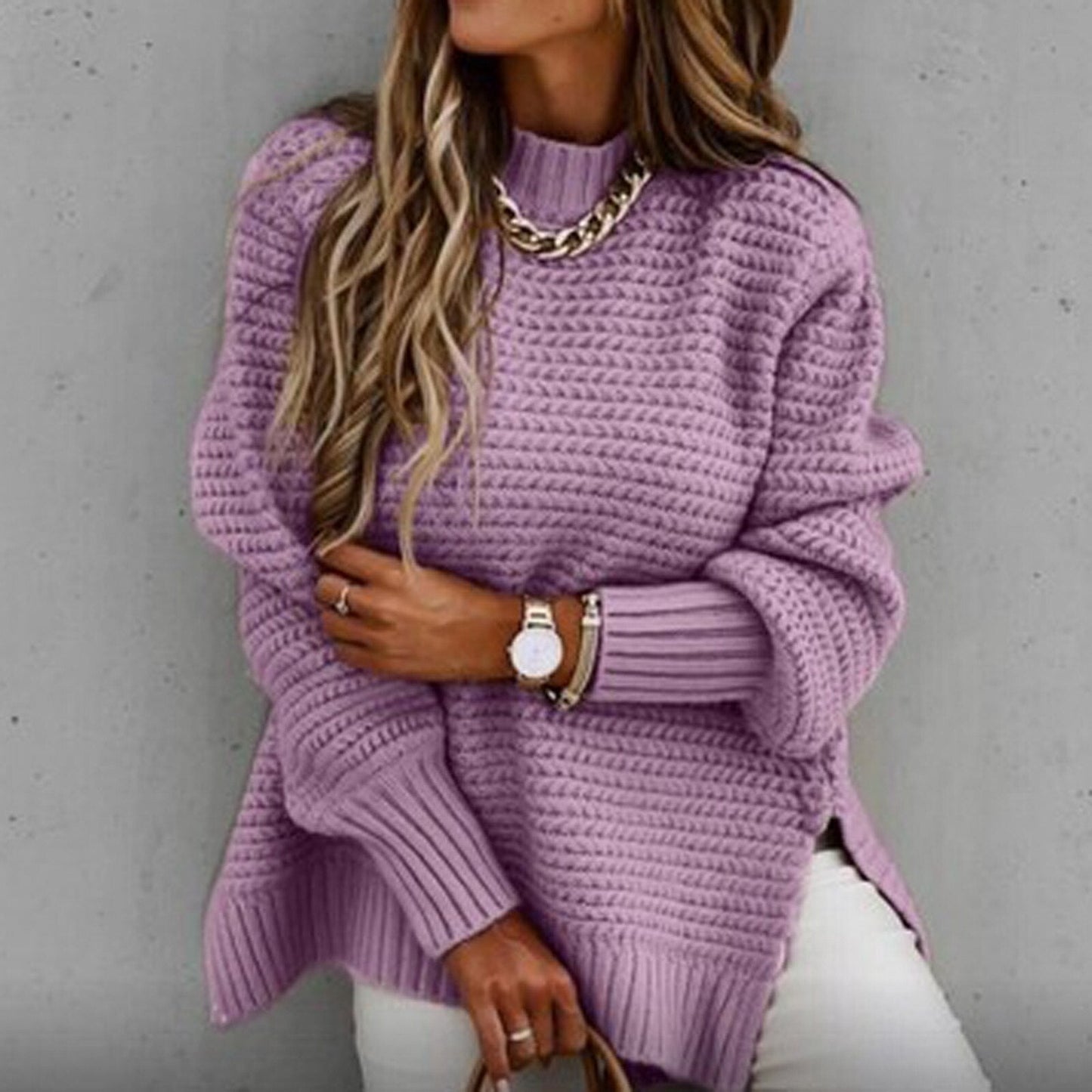 Ivy Women's Oversized Sweater - front view