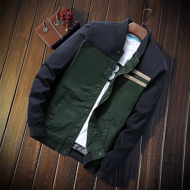 Tobias Men's Jacket - fabric and finish detail