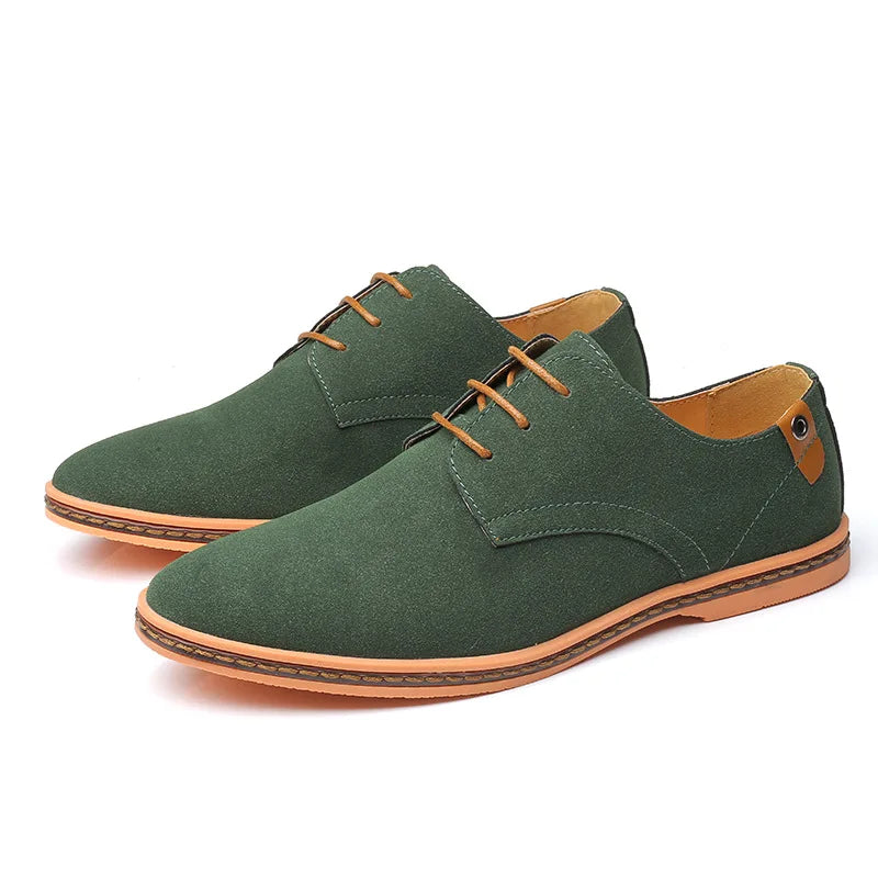 Edith Women's Suede Oxfords | Black, Tan