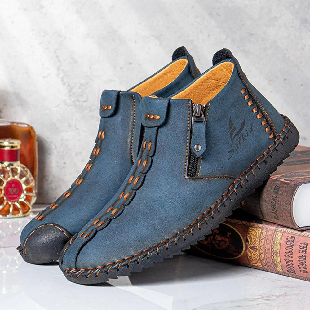 Zane Men's Ankle Boots - styled view