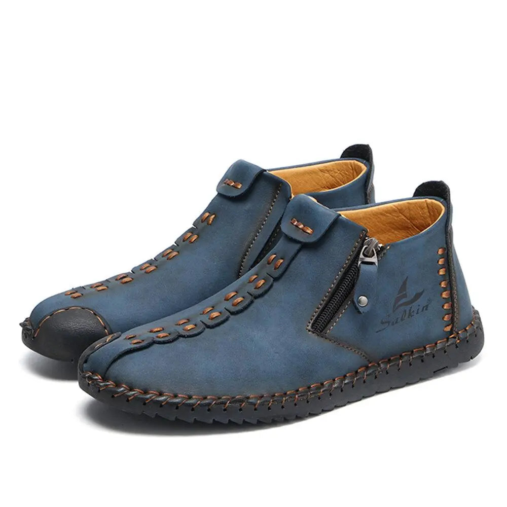 Zane Men's Ankle Boots - close-up detail