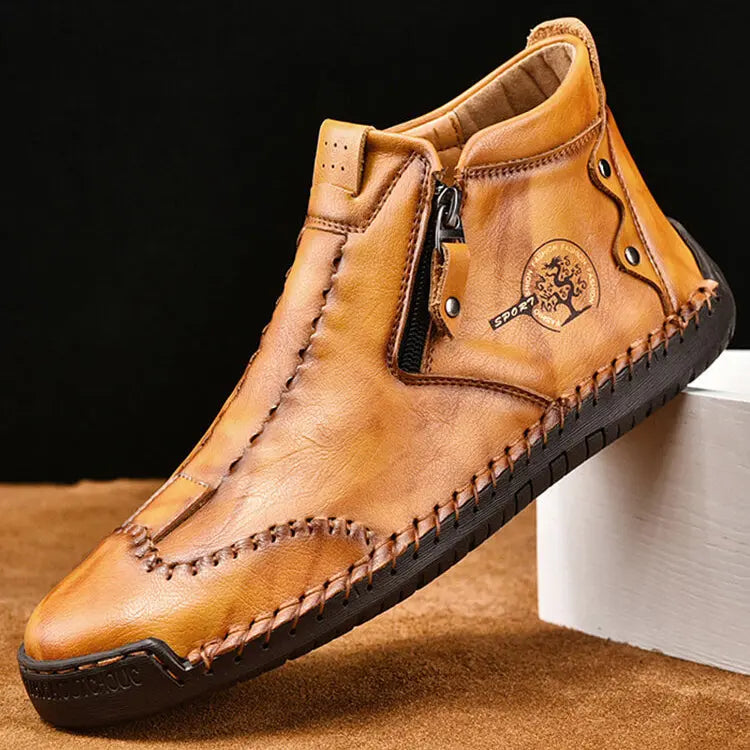 Ambrose Men's Ankle Boots - styled view