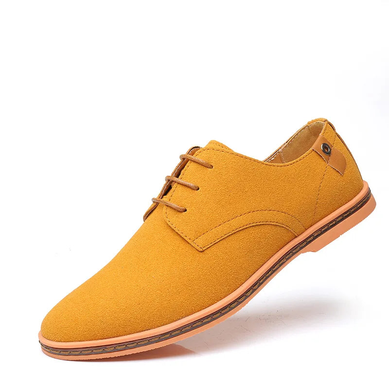 Edith Women's Suede Oxfords - full-length view