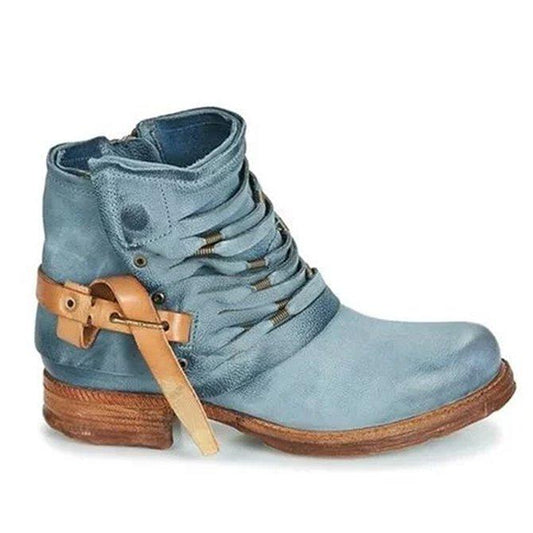Rhea Women's Ankle Boots - styled view