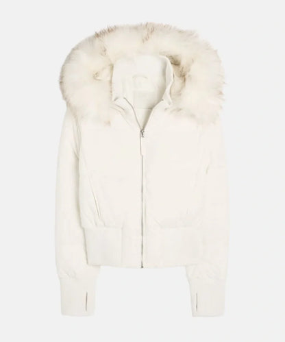 Violette Women's Quilted Jacket - styled view