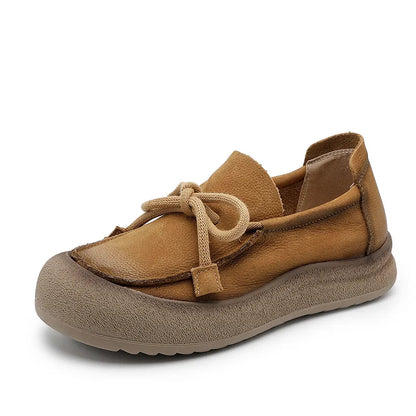 Liana Women's Suede Loafers - front view