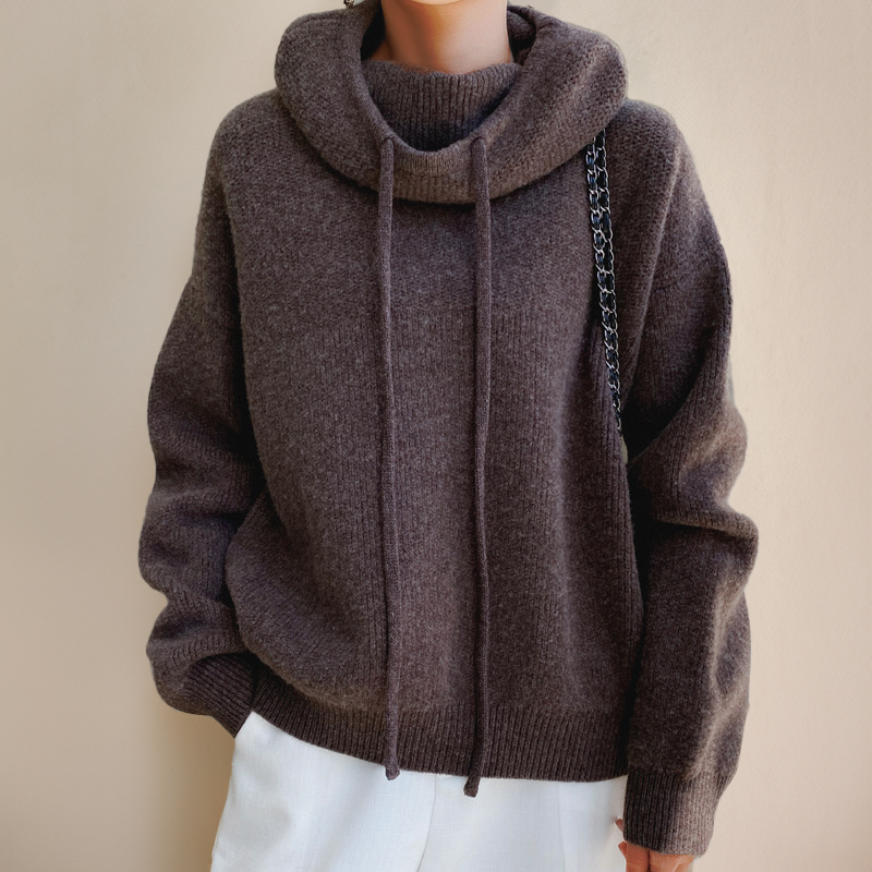 Elena Women's Hoodie - fabric and finish detail