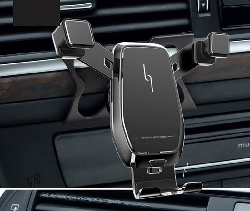 Grove Car Phone Holder - fabric and finish detail