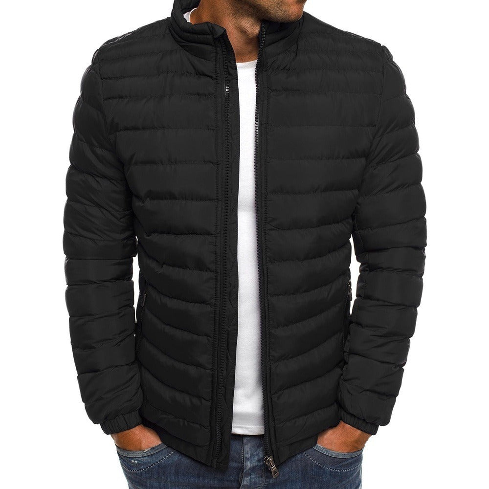 Quill Men's Puffer Jacket - front view