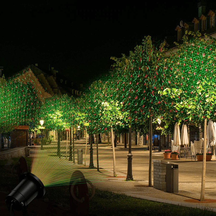 Birch Solar Light Projector - full-length view
