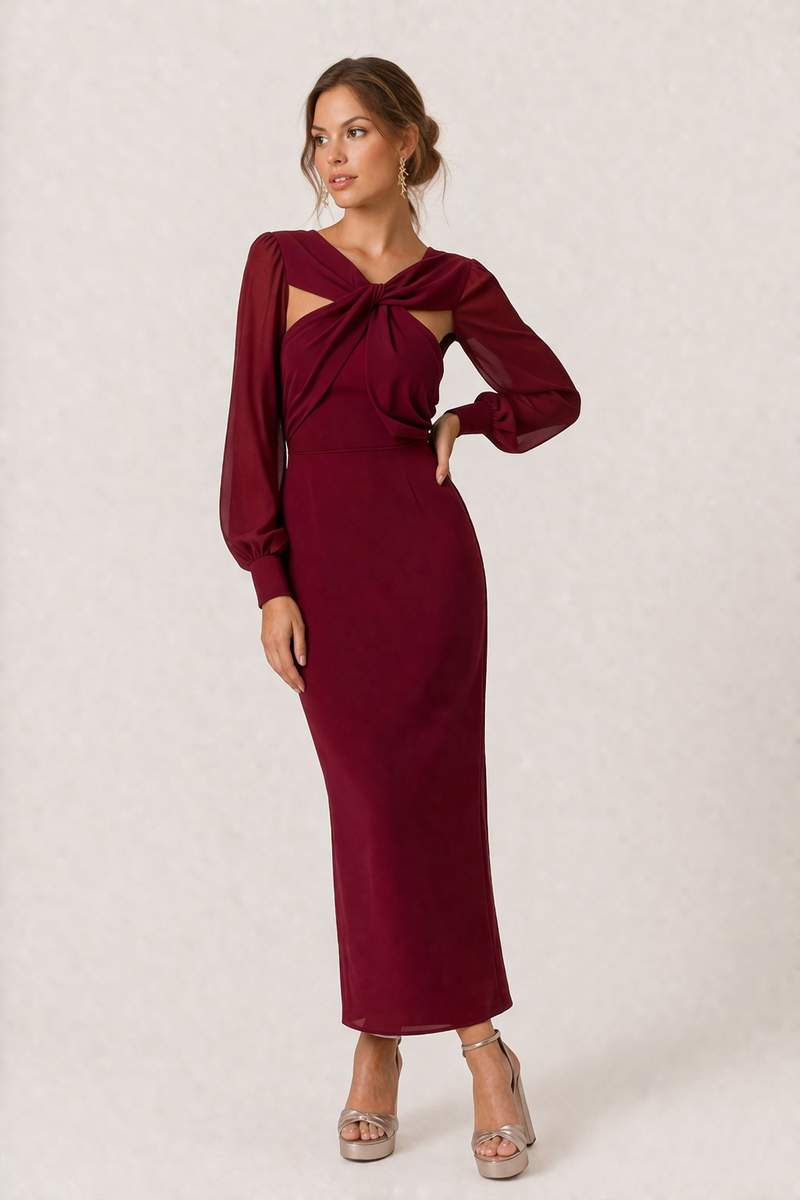 Tallulah Women's Midi Dress - styled view