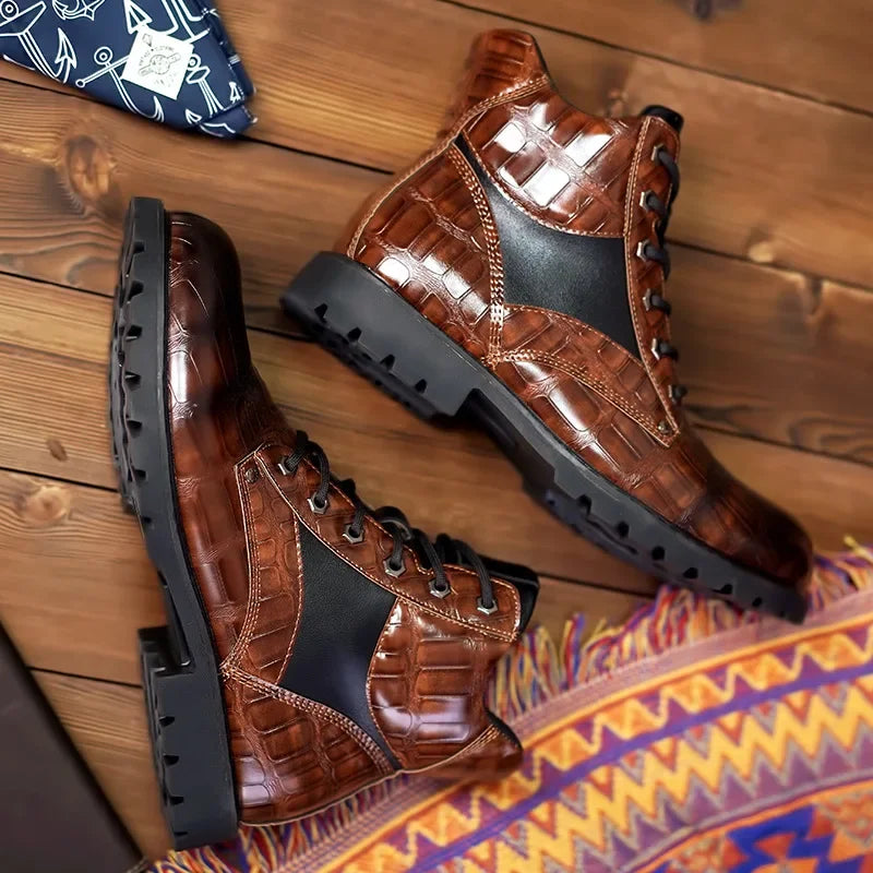 Gideon Men's Ankle Boots - full-length view