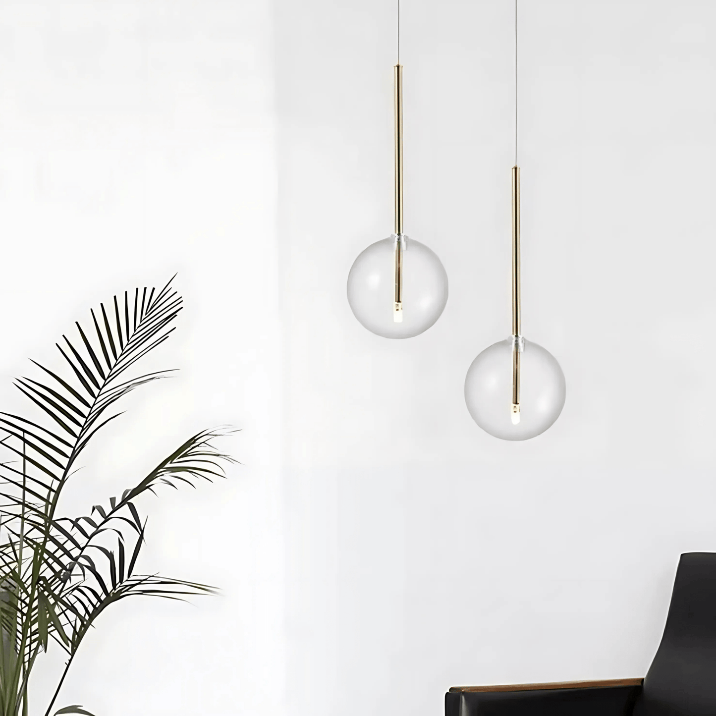 JasperGlow | Stylish Modern Glass Pendant Lighting for Kitchen Island 1
