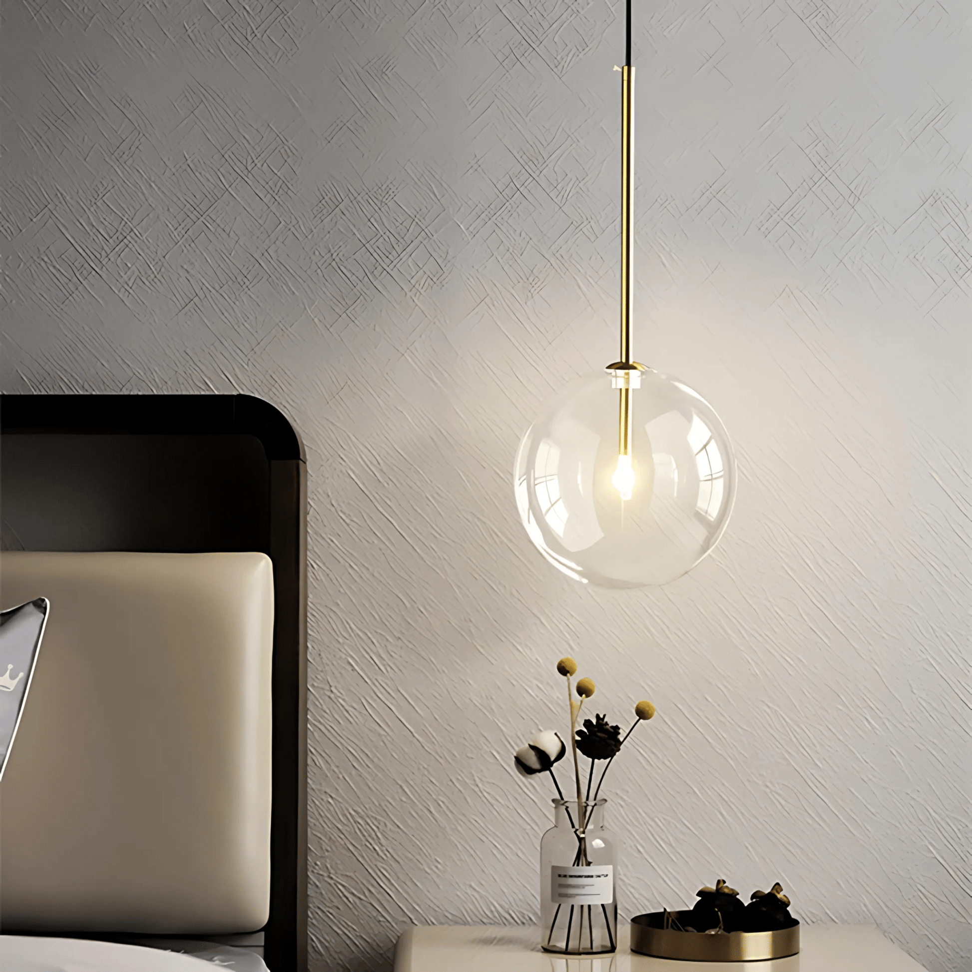 JasperGlow | Stylish Modern Glass Pendant Lighting for Kitchen Island 3
