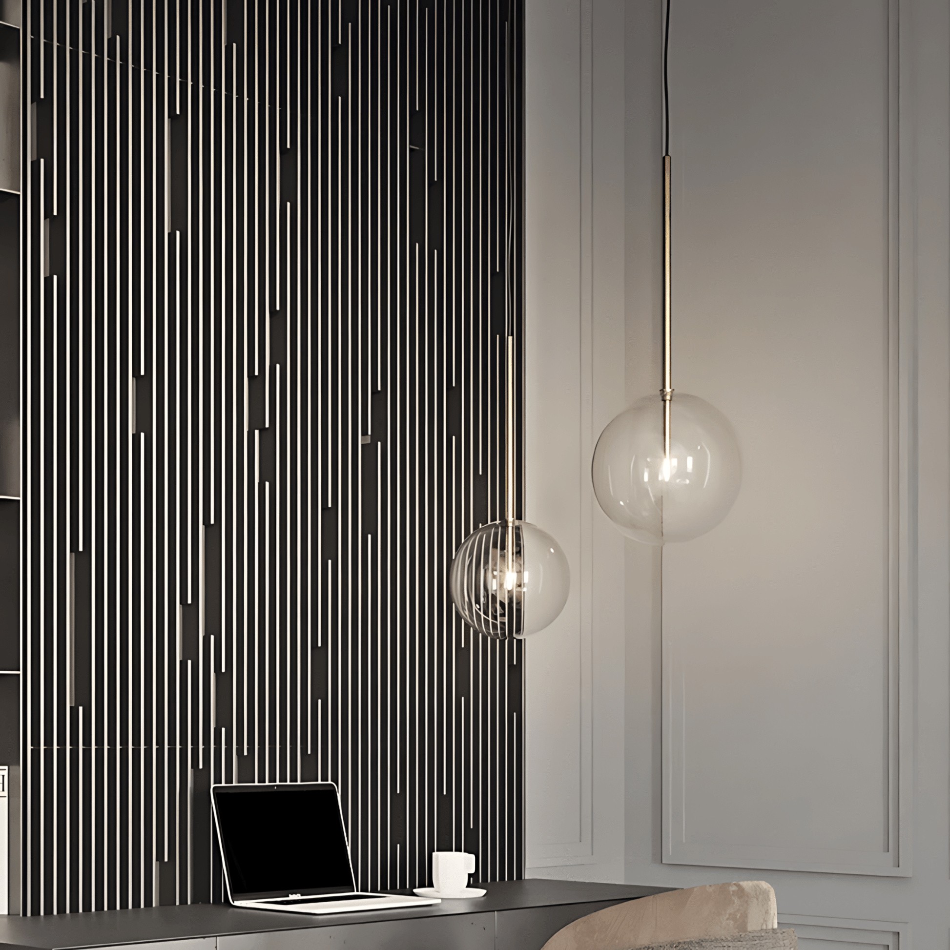 JasperGlow | Stylish Modern Glass Pendant Lighting for Kitchen Island 4