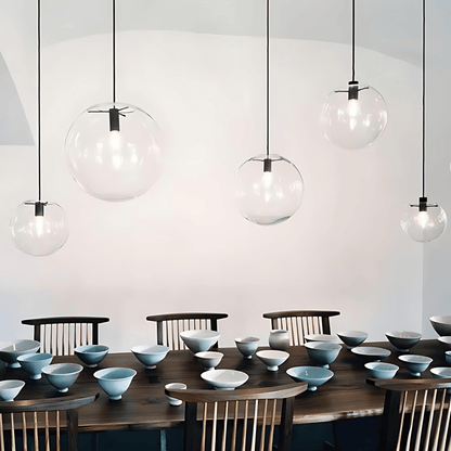 JasperGlow | Stylish Modern Glass Pendant Lighting for Kitchen Island 8