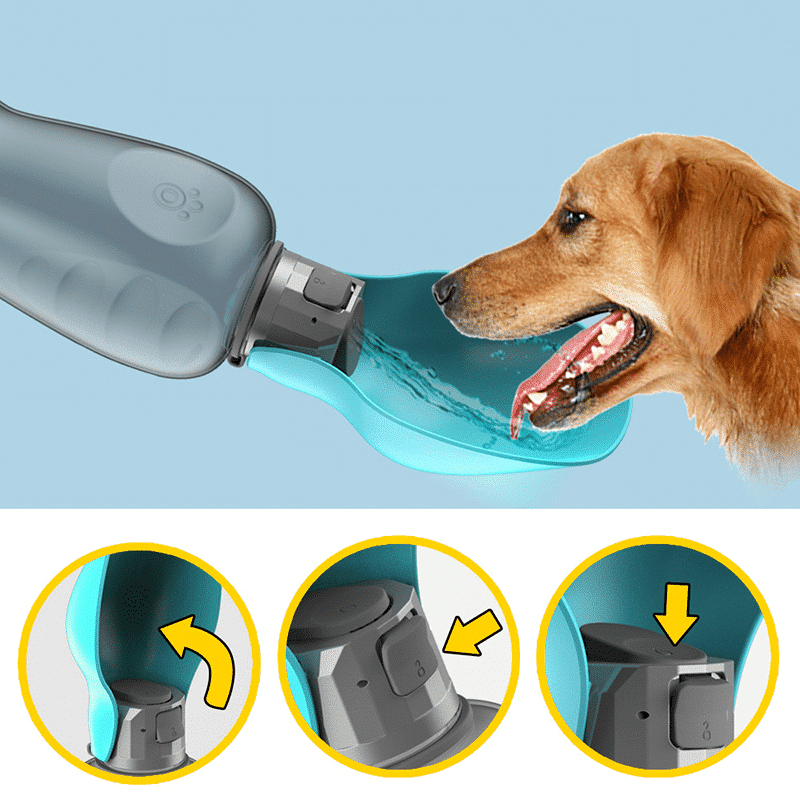 Kestrel Portable Foldable Water Bottle - full-length view