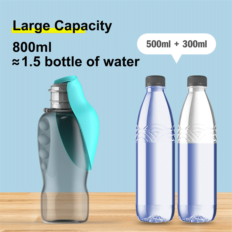 Kestrel Portable Foldable Water Bottle - shown in use