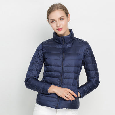 Kara Women's Black Puffer Jacket | Lightweight Insulation, Slim Fit 6