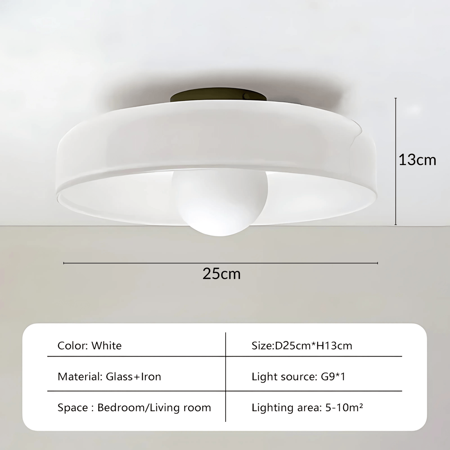 KildaLight | Stylish Versatile Flush Mount Ceiling Light Fixture 14