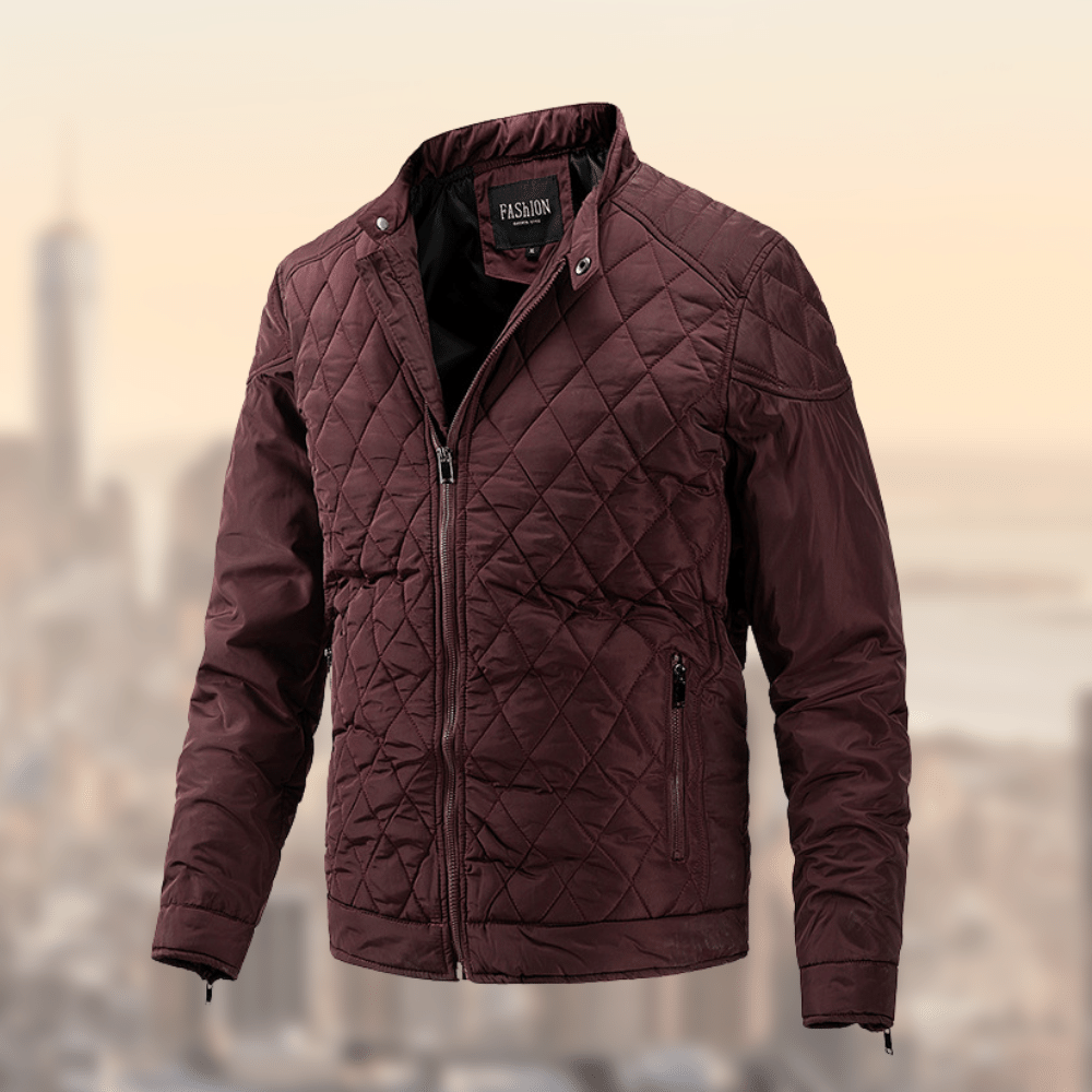 Bruno Men's Quilted Jacket - back view