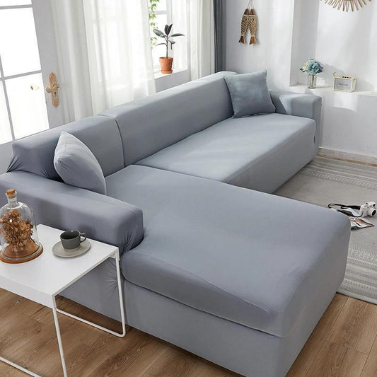 L-Shaped Sofa Cover | Non-Slip Micro-Fabric Slipcover for Ultimate Comfort 1