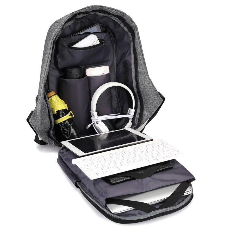 Ines Women's Backpack - fabric and finish detail