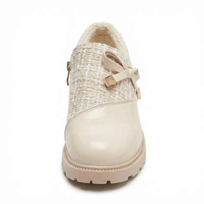Thea Women's Heels - fabric and finish detail
