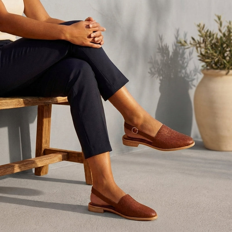 Ines Women's Loafers - styled view