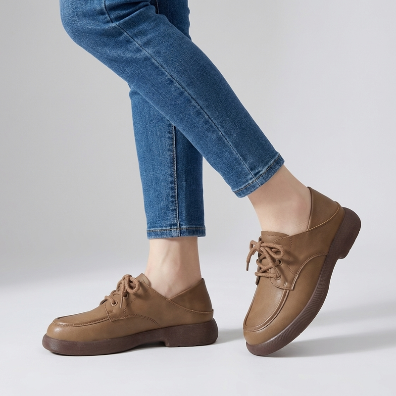 Edith Women's Shoes | Leather, Flat