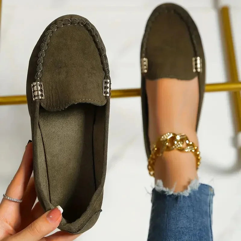 Rhea Women's Loafers - shown in use