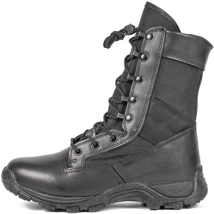 Hollis Men's Combat Boots - back view