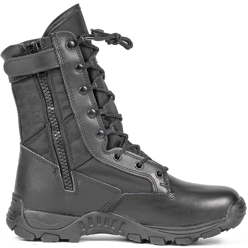 Hollis Men's Combat Boots - full-length view